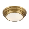 thumbnail image 5 of Trade Winds Lighting 2-Light Ceiling Light In Natural Brass, 5 of 6