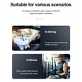 thumbnail image 2 of Auricular portátil compatible con Bluetooth Auriculares deportivos estéreo inalámbricos manos libres FLhrweasw El nuevo, 2 of 8