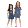 thumbnail image 6 of Minnie Mouse Toddler Girl Western Graphic Print Short Sleeve Denim Romper, Sizes 12M-5T, 6 of 9