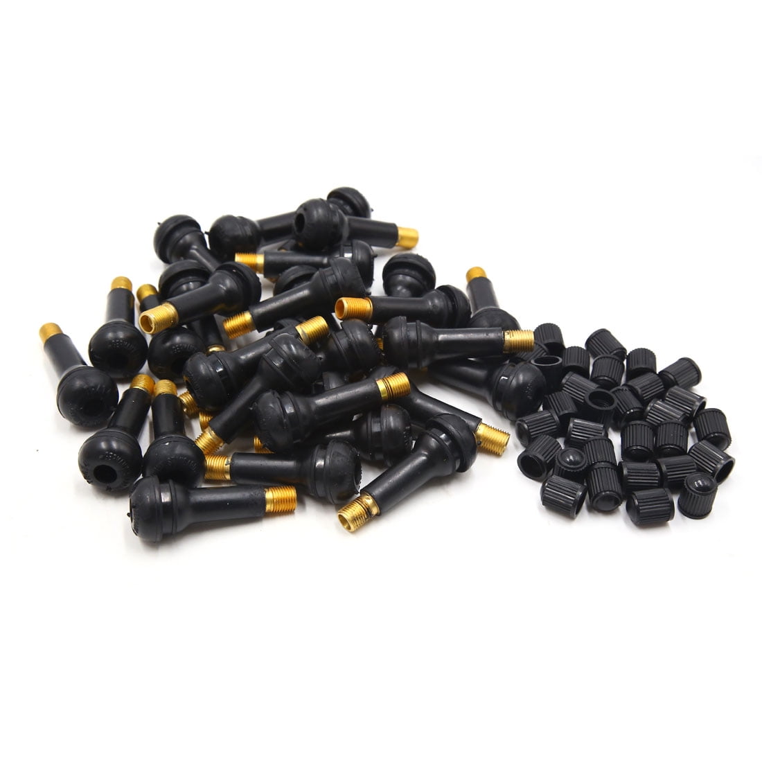 100 TR414 tubeless caoutchouc voiture roue pneu valve avec bouchons de poussière