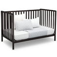 thumbnail image 4 of Delta Children Heartland 4-in-1 Convertible Baby Crib, Dark Chocolate, 4 of 9
