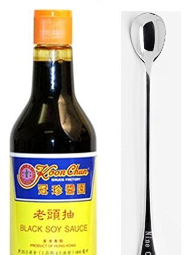 NineChef Bundle - Koon Chun (guan zhen) Seasoning (Black Soy Sauce 6 Bottle) + 1 NineChef ChopStick