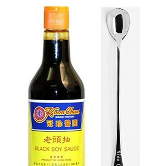 NineChef Bundle - Koon Chun (guan zhen) Seasoning (Black Soy Sauce 6 Bottle)   1 NineChef ChopStick
