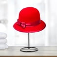 thumbnail image 3 of DINHEAROM 1Set Standing Hat Rack For Floor Or Table Top Use In Hat Shops And Wig Stores With Dome Shaped Design, 3 of 8