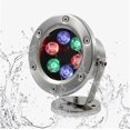thumbnail image 1 of LED Swimming Pool Spotlight 12V IP68 Waterproof Swimming Pool Spotlight High Brightness Stainless Steel Complete Pond Lighting Used for Garden, Pond, 1 of 5