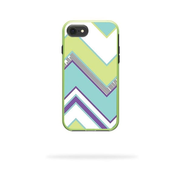 MightySkins LIFSLIP8-pastel chevron Skin for Lifeproof Slam iPhone SE 2020 7 & 8 - Pastel Chevron