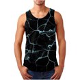 thumbnail image 1 of Chaleco deportivo y de ocio con estampado 3D para hombre, jersey sin mangas, chaleco ajustado Pompotops  oipoqjl1385, 1 of 5