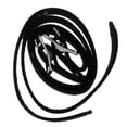 thumbnail image 4 of Correa de Espuelas de Tejido de PP Grueso Accesorios de Deporte Ecuestre de Negro, 4 of 7