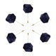 thumbnail image 1 of 6 Pcs Ramilletes de Rosa para Novio Unique Bargains Ceremonia de Boda Aniversario Cena Formal Azul Marino, 1 of 5