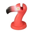 thumbnail image 3 of HILABEE Support de Lunettes Flamant Rose Présentoir Fait Main pour Salon Statue en Résine Rouge, 3 of 9
