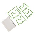 thumbnail image 3 of Pot Lid Holder, Durable PP, Space Saving, Nonslip Base, Wide Application, Cutting Board Organizer with Easy Installation, 3 of 8