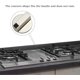 thumbnail image 5 of 6 Pieces Hob Knob, Universal 6 mm Knobs for Control Switch for Kitchen Cooker Gas Stove Cooking OvenAM, 5 of 5