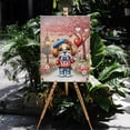 thumbnail image 4 of Happy Valentine’s Day Adorable Beagle Puppy Holding Heart Balloon Vertical Matte Canvas Poster Beagles Dog Lover Gifts Idea Wall Art Home Decor - 00030, 4 of 5