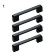 thumbnail image 3 of Joernso 4Pcs Aluminium Alloy Cabinet Wardrobe Cupboard Furniture Door Handles Set Pulls, 3 of 6