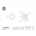 thumbnail image 2 of E-Z LOK™ Threaded Insert - Standard Wall - 316 Stainless - 1/2-13 x 3/4-10, 2 of 5