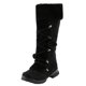 thumbnail image 2 of Botas de mujer con cordones y cremallera, botas de nieve, botas de algodón de felpa, zapatos cálidos de algodón puro, botas de caballero étnicas con bola de felpa Wmkox8yii ghj2317, 2 of 6