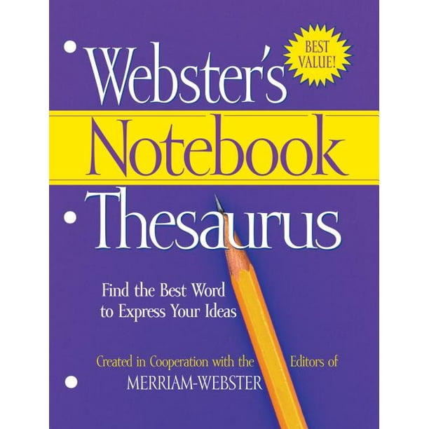 webster-s-notebook-thesaurus-walmart-walmart