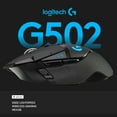 thumbnail image 7 of Logitech G502 Wireless Mouse Universal Pro Gaming Mouse 25,600 DPI LIIGHTSPEED Wireless Optical Tracking Connectivity for PC Laptop, 7 of 7
