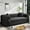 Deep Gray, variant on VFD 3-Seat Convertible Sleeper Sofa Bed with 2 Pillows, Deep Seats Teddy Sofa Corduroy Folding Mattress Couch, No Assembly Required Floor Sofa Lounge Boneless Couch for Living Room Bedroom, Deep Gray