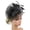 Black, variant on GIJNRIUIUA Under $5 Fascinators for Women Sales Today Fascinator Women's Organza Church Derby British Bridal Tea Party