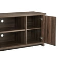 Mainstays TV Stand for TVs up to 65", Canyon Walnut