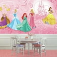 thumbnail image 3 of Disney Princess Enchanted XL Spray and Stick Wallpaper Mural, 3 of 5