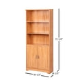 thumbnail image 2 of Saint Birch Manchester Wood Honey Maple Bookcase, 2 of 5