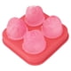 thumbnail image 2 of Bandeja De Cubitos De Hielo De 4 Cavidades Molde De Cubitos De Hielo De Silicona En Forma De Rosa Para Cócteles Whisky Minnieouse HA035320-00, 2 of 6