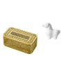 thumbnail image 1 of Porta Pañuelos De Porcelana, Estatua Decorativa De Caballo, Funda Para Papel Higiénico, Escultura De Animal, Adorno De Mesa Para El Hogar, Restaurante, Sala De Estar, Oficina, Interior,, 1 of 8