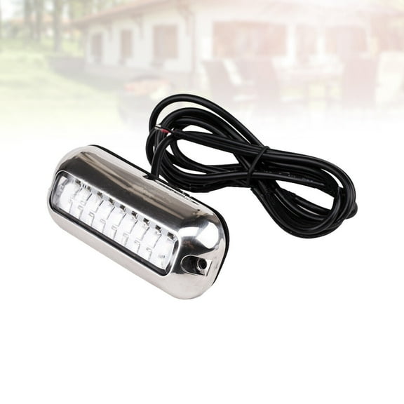 PAMINGONO 1Pcs Led Underwater Light For Marine Enthusiasts Waterproof Operates Underwater Bright Lighting