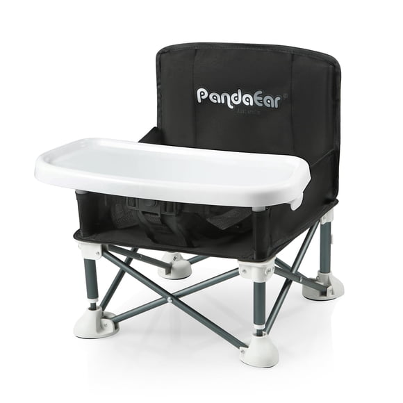 Asiento de bebé portátil PandaEar Travel Compact Plegable con correas