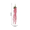thumbnail image 3 of Efavormart 4 Ft Pink Artificial Wisteria Vine Hanging Garland for DIY Wedding Bouquets Centerpieces Arrangements Decorations, 3 of 10