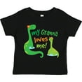 thumbnail image 3 of Inktastic My Granna Loves Me Grandson Boys Toddler T-Shirt, 3 of 5