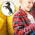 thumbnail image 3 of Cheval de Trait pour Enfants 14.8x10.2cm Trakna Étalon, 3 of 8