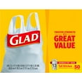 thumbnail image 3 of Bolsas de basura Glad Tall Kitchen con asa, 13 L, 50 unidades, 3 of 9