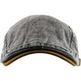 thumbnail image 3 of Denim Gatsby Cap Mens Denim Hat Golf Driving Summer Cabbie Newsboy, 3 of 7