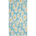 thumbnail image 7 of Dreamtimes Beautiful Little Daisies 2 pcs Hand Towels Set, Soft Lightweight Highly Absorbent Towel for Bathroom Toilet Kitchen Beach 28.3x14.4in, 7 of 7