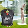 thumbnail image 4 of Survival Kit Camping 10L Camping Hiking Solar Heated Camp Shower Bag Outdoor Shower Water Bag, 4 of 7