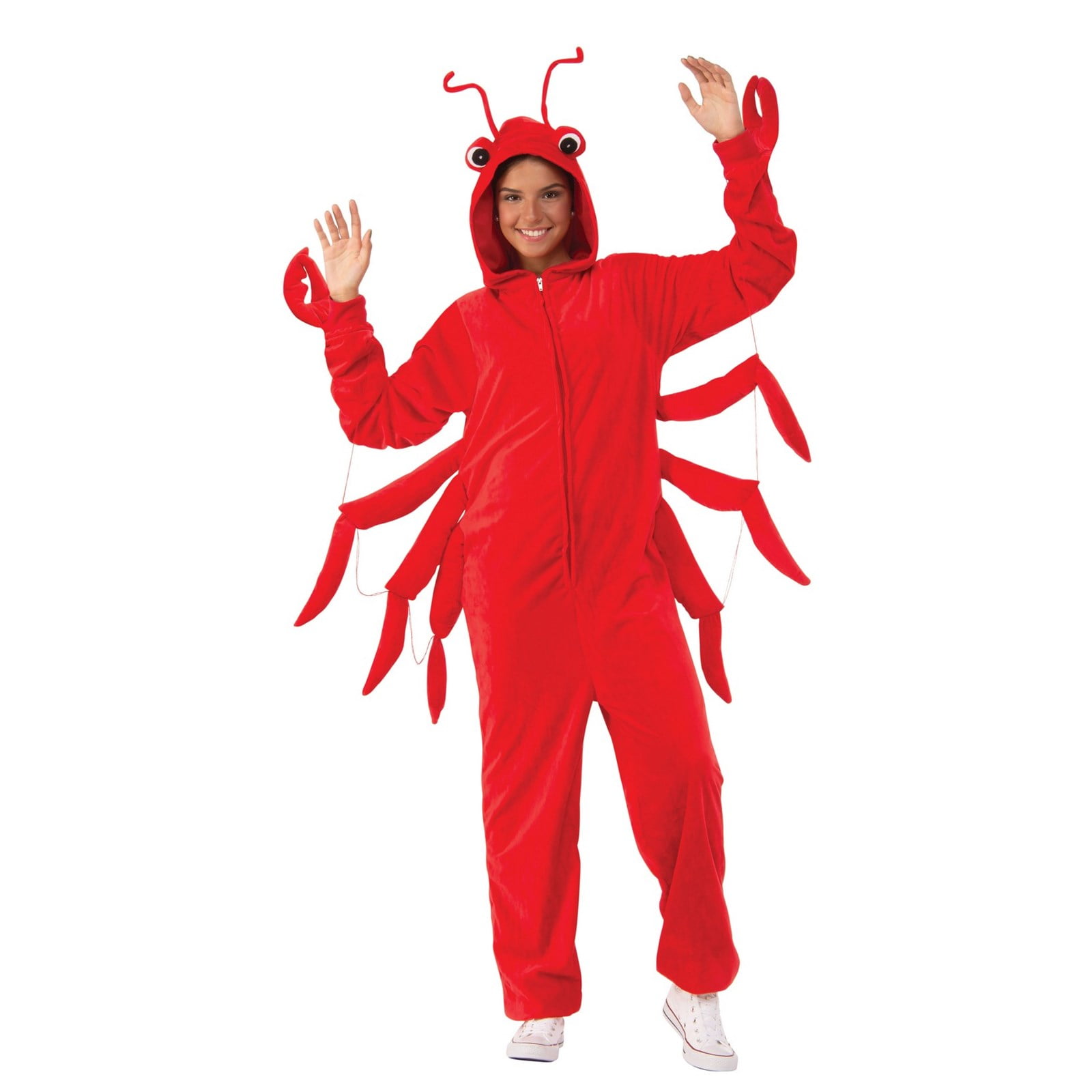 Adult Lobster Sea Animal Fancy Dress Costume Outfit Halloween Stag Hen 