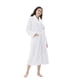thumbnail image 3 of Bata COOVA Premium de felpa para mujer, suave franela, color blanco cálido, 3 of 6
