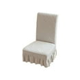 thumbnail image 2 of SASHENHG Elastic Dining Table Chair Cover Half Round Household Chair Cover Cushion Backrest One Universals Chair, 2 of 6