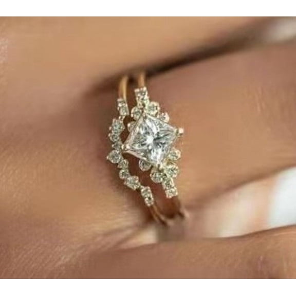 Simple And Atmospheric Small Square Diamond All-match