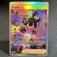 thumbnail image 3 of Pokémon Cards Twilight Masquerade Perrin Teal Mask Ogerpon Eevee Bloodmoon Ursaluna Kieran Foil Cards Game Collection PTCG PROXY, 3 of 5