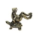 thumbnail image 2 of 2 Estatuas De Tortuga Y Rana Bonitas De Metal, Accesorios De Latón, Decoración De Regalo Para Oficina, 2 of 10