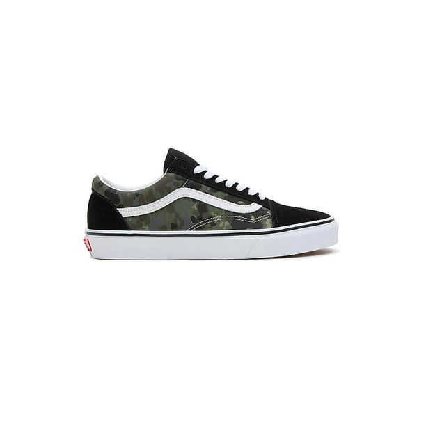 Green and black old skool vans best sale