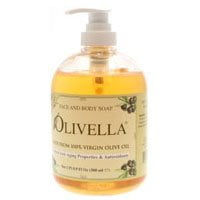 Olivella Face & Body Liquid Soap Moisturizes Dry & Irritated Skin 16.9oz 2