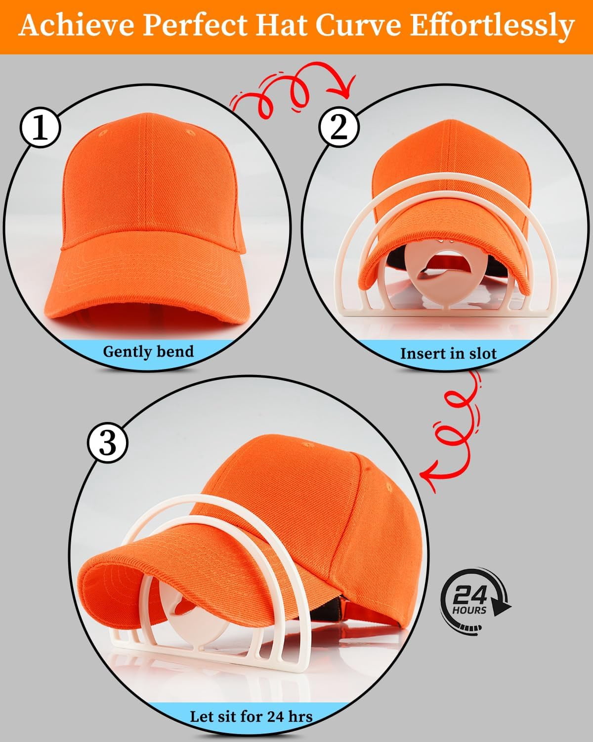 Hat Washer for Washing Machine and Dishwasher Hats Cleaner for Baseball Caps Hat Washing Cage Cap Washer Hat Holder