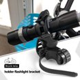 thumbnail image 4 of Soporte de luz de bicicleta de ciclismo portátil Soporte de montaje de lámpara de bicicleta ajustable Clip de abrazadera de agarre giratorio de 60 grados FLhrweasw Nuevo, 4 of 8