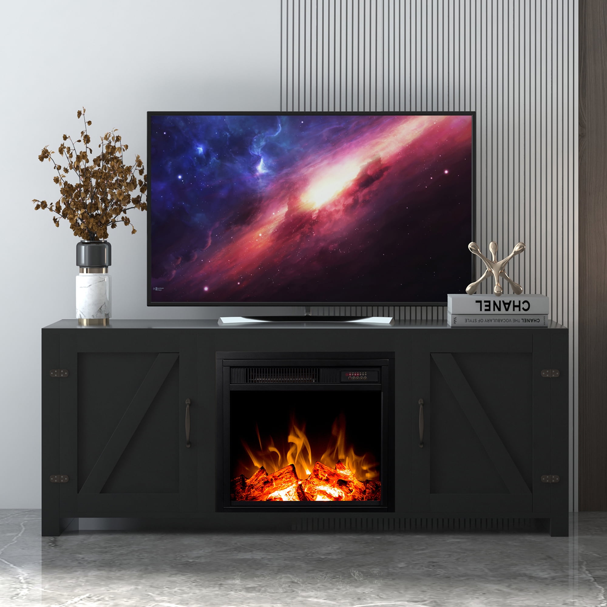 Fake Fire Tv Stand