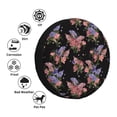 thumbnail image 4 of Fotbe Bouquet Funda de Llanta de Repuesto con Estampado, Engrosada, Ajuste Universal para Jeep, Remolque, RV, SUV, Camión-15 inch, 4 of 6